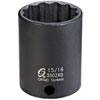 15/16" 12-Point Semi-Deep Impact Socket 3/8" Drive - image 1