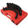 25pc. 12-Point SAE Master Impact Socket Set 3/8" Drive - image 1