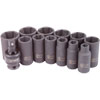 13pc. SAE Mid-Depth Impact Socket Set 3/8" Drive - image 1