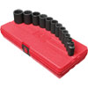 12pc. 12-Point SAE Semi-Deep Impact Socket Set 3/8" Drive - image 1
