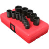12pc. SAE Impact Socket Set 3/8" Drive - image 1