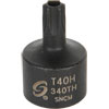 T40H Stubby TAMPR Internal Star Impact Socket 3/8" Drive - image 1