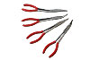 4 Pc. 11" Needle Nose Pliers Set Pliers with straight, 20°, 45° and 90° angled noses - image 1