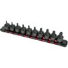 10pc. Stubby Impact Star Bit Socket Set 3/8" Drive - image 1