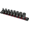8pc. SAE Stubby Impact Hex Driver Set 3/8" Drive - image 1