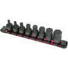8pc. Metric Stubby Impact Hex Driver Set 3/8" Drive - image 1