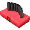8pc. Metric Deep Impact Socket Set 3/8" Drive - image 1