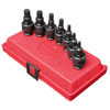 7pc. SAE Universal Hex Impact Socket Set 3/8" Drive - image 1