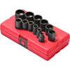 12pc. 12-Point SAE Impact Socket Set 3/8" Drive - image 1