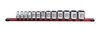 13PC.3/8"DR SOCK SET-SAE - image 3
