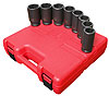 8pc. SAE Deep Impact Socket Set 3/4" Drive - image 1