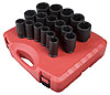 17pc. Deep SAE Impact Socket Set 3/4" Drive - image 1