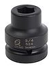 1" Dr. 3/4" Impact Socket - image 1