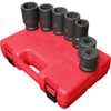7pc. Metric Deep Impact Socket Set 1" Drive - image 1