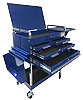 Deluxe Service Cart Blue - image 1