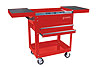 Compact Slide Top Utility Cart Red - image 1