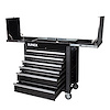 6 DRAWER SERVICE CART BLK - image 1