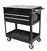 Premium 2 Drawer Service Cart Black - image 1