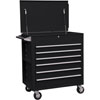 Premium Full Drawer Service Cart Black - image 1