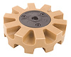 4" Rubber Eraser Wheel