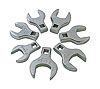 7 Pc. Jumbo SAE Crowfoot Wrench Set 1/2" Drive - image 1