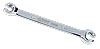 1/4" x 5/16" Fully Polished Flare Nut Wrench - image 1