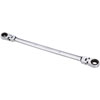 5/16" x 3/8" Extra Long Double Box Flex Head Ratcheting Wrench - image 1