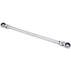 14mm x 15mm Extra Long Double Box Flex Head Ratcheting Wrench - image 1