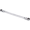 8mm x 9mm Extra Long Double Box Flex Head Ratcheting Wrench - image 1