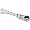 5/16" Stubby Flex Head V-Groove Combination Ratcheting Wrench - image 1