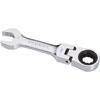 10mm Stubby Flex Head V-Groove Combination Ratcheting Wrench - image 1