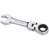 12mm Stubby Flex Head V-Groove Combination Ratcheting Wrench - image 1