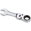 13mm Stubby Flex Head V-Groove Combination Ratcheting Wrench - image 1