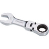 15mm Stubby Flex Head V-Groove Combination Ratcheting Wrench - image 1