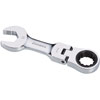 18mm Stubby Flex Head V-Groove Combination Ratcheting Wrench - image 1