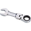 19mm Stubby Flex Head V-Groove Combination Ratcheting Wrench - image 1