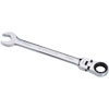 17mm V-Groove Flex Head Combination Ratcheting Wrench - image 1