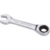 10mm Stubby V-Groove Combination Ratcheting Wrench - image 1