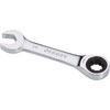 3/8" Stubby V-Groove Combination Ratcheting Wrench - image 1