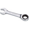 14mm Stubby V-Groove Combination Ratcheting Wrench - image 1