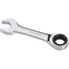 1/2" Stubby V-Groove Combination Ratcheting Wrench - image 1
