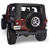 Rear Rock Bumper 2007-2013 JK Wrangler 2 & 4 Doors