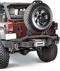 Smuggler Rear Bumper with Dual Directional Tire Carrier 2007-2013 Wrangler JK 2 & 4-Door - image 2