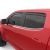 571395 In-Channel Window Visors, Front & Rear Set, Matte Black Finish - image 4