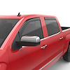 571675 In-Channel Window Visors, Front & Rear Set, Matte Black Finish