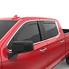 571695 In-Channel Window Visors, Front & Rear Set, Matte Black Finish - image 1