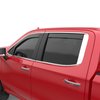 571695 In-Channel Window Visors, Front & Rear Set, Matte Black Finish - image 4