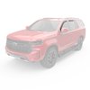 571885 In-Channel Window Visors, Front & Rear Set, Matte Black Finish - image 3