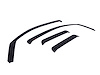 572655 In-Channel Window Visors, Front & Rear Set, Matte Black Finish - image 1