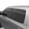 572751 In-Channel Window Visors, Front & Rear Set, Dark Smoke Finish - image 4